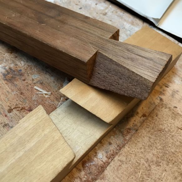 My test rising dovetail. 