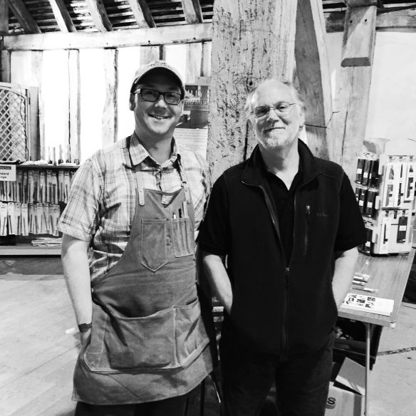 Ron Hock - the man who made me really understand sharpening. Truly knowledgeable, and thoroughly lovely chap.